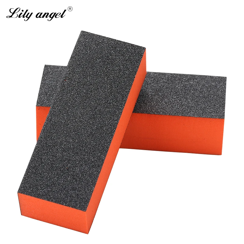

Lilyangel special black postage stamp sand blocks of wear-resisting nail file Nail sand block manicure tools