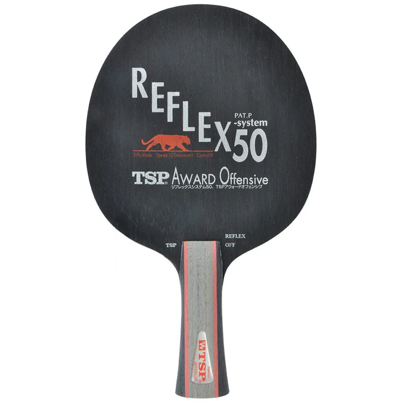 TSP Reflex 50 Award Offensive Table Tennis Blade (5 Ply OFF, Fast