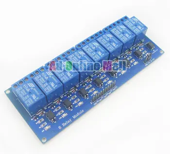 

8 Channel 5V Relay Module for PIC ARM AVR DSP,High Quality 3PCS/LOT