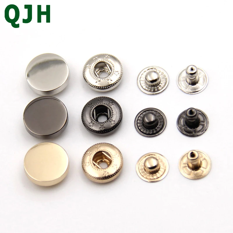 Press Stud Buttons Sewing Accessories Snap Buttons Metal Snap