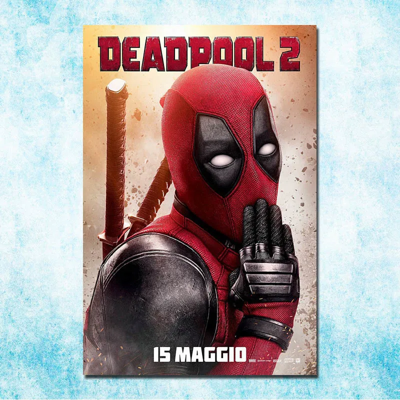 Deadpool 2 Hot Movie Art Silk Poster 13x20 inch