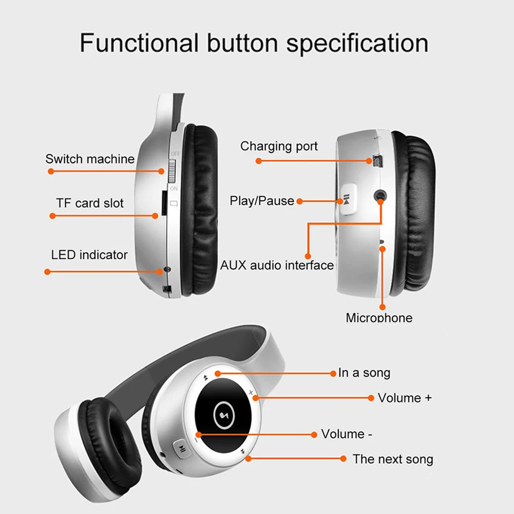 T8 стерео гарнитура Bluetooth гарнитура Hi-Fi спорт MP3 Плагин карты Беспроводной мобильный телефон гарнитура 4,0