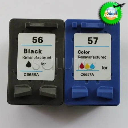De inyección de tinta cartuchos para HP 56 57 para HP Deskjet 450 / 5150 /  5150c / OfficeJet 2110 / 4110xi / PhotoSmart 100 / 230 / 7150 v  impresora|inkjet cartridge replacement|cartridge capinkjet printable pvc  card - AliExpress