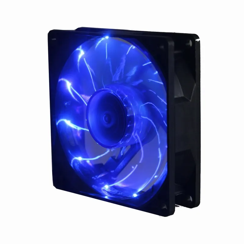 

5Pcs Gdstime 90mm PC Computer Case 15 Blue LED Light CPU Cooling Fan 12V 3Pin