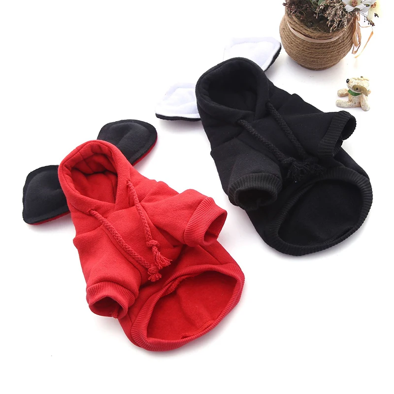 

Solid Pet Dog Clothes Spring Dog Clothes for Small Dogs Clothing Chihuahua Puppy Outfit for Fashion Dog Coat Yorkies Hoodie QC02