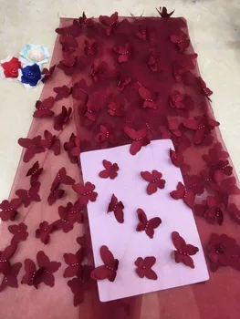 

Yellow Shining French Lace Fabric Beautiful Flower African Sequin Lace Fabric, African Lace Fabric for Party Dresses D208