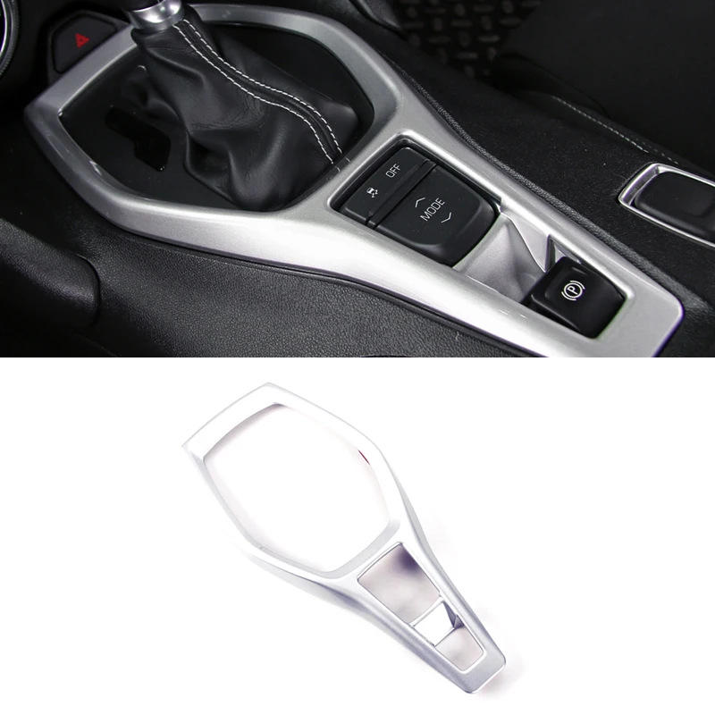 

Interior Accessories Shift Gear Panel Cover Decoration Trim ABS 1 Piece For Chevy Chevrolet Camaro 2016 2017