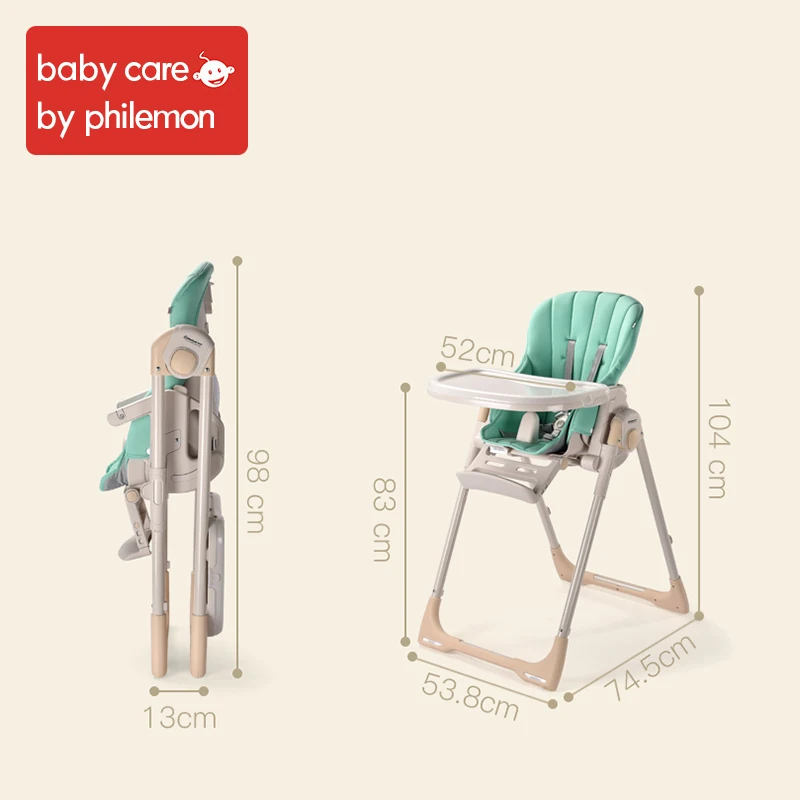 BabyCare Baby HighChair Adjustable Foldable Folding Kid Dinner Table Seat Chair Five Point Seat Belt Infant Feeding High Chair BabyCare Baby HighChair Adjustable Foldable Folding Kid Dinner Table Seat Chair Five Point Seat Belt Infant Feeding High Chair
