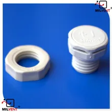 Milvent, улучшенный светодиодный водонепроницаемый Сапун, IP 67, защитный M12 винт в вентиляционные отверстия, Заглушка с фиксирующим кольцом