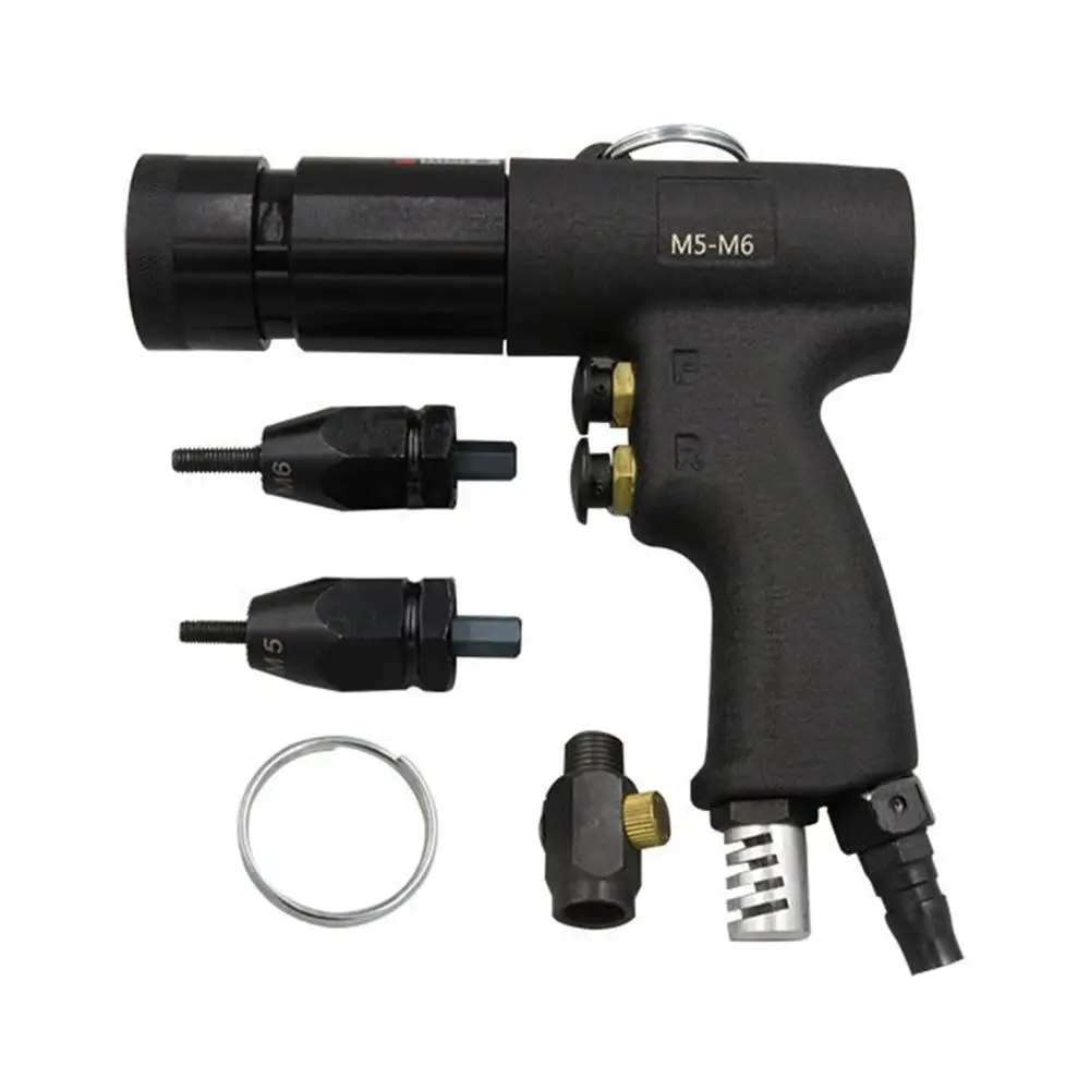 

Gaobao M5M6 Pneumatic Riveting Gun Industrial Grade Riveting Nut Gun Pneumatic Riveting Gun Hat Gun Black
