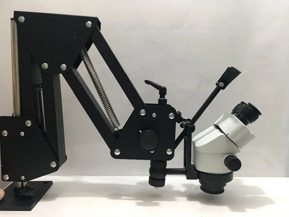  Outils de bijouterie 7X-45X Microscope stéréo avec lentille et support bijoux outil microscope pour