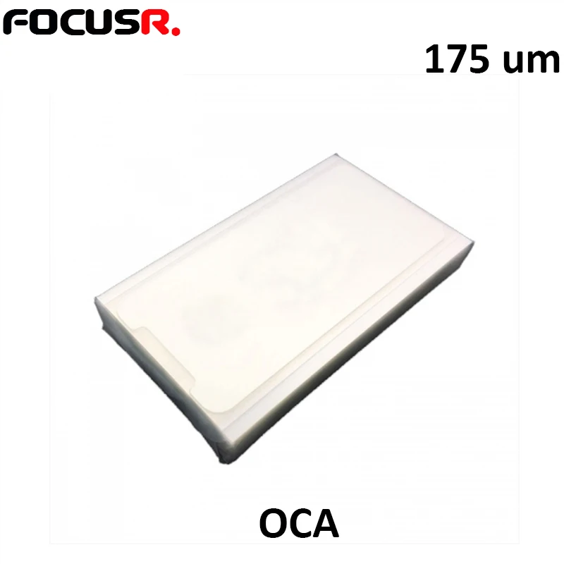 

50pcs/Lot 175um OCA Optical Clear Adhesive for samsung S6edge plus S7 edge S8 S8 plus note 8 OCA Glue Touch Glass Lens Film