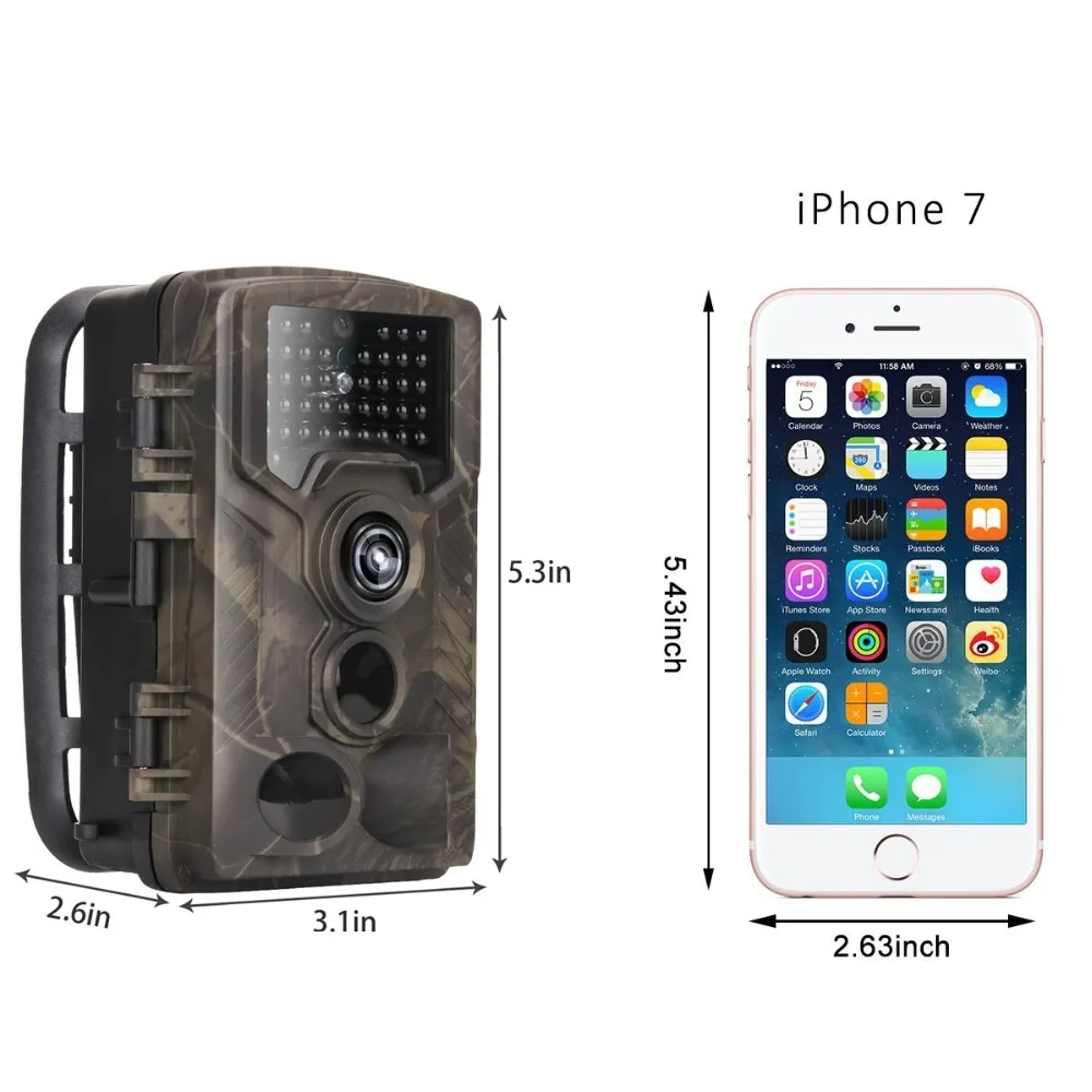 16MP Infrared Hunting Trail Camera Chasse 940NM Night Vision Hunting camera 1080P Scouting Game Camera 2.4' LCD Hunter Cam (6)