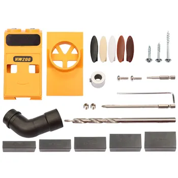 

Woodwork Guide Oblique Hole Locator Positioning Tool Woodworking Tool For Splicing Of Plates Oblique Hole Drill Set 1set