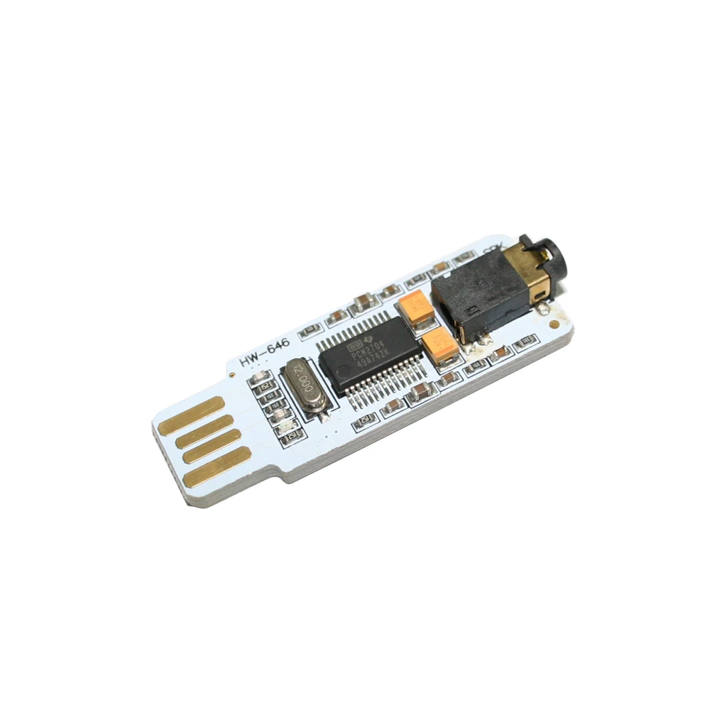 

Mini PCM2704 USB Audio Sound Card DAC Decoder Board Free Drive for PC laptop