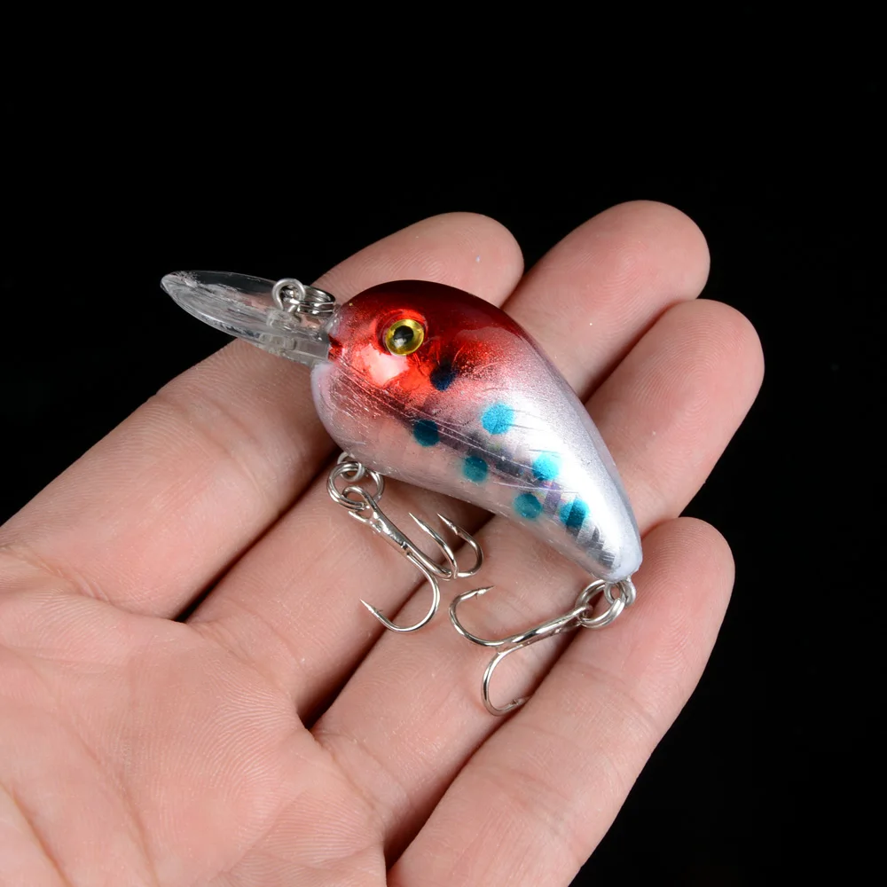1pcs High Quality 5.4G 6CM Fishing Lures Minnow Crank Bait Crankbait Bass Tackle Treble Hooks Fishing Tackles Hard Baits Pesca 1pcs High Quality 5.4G 6CM Fishing Lures Minnow Crank Bait Crankbait Bass Tackle Treble Hooks Fishing Tackles Hard Baits Pesca