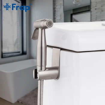 

FRAP Bidets handheld two function toilet bidet shower sprayer set kit stainless steel hand bidet faucet for bathroom sprayer