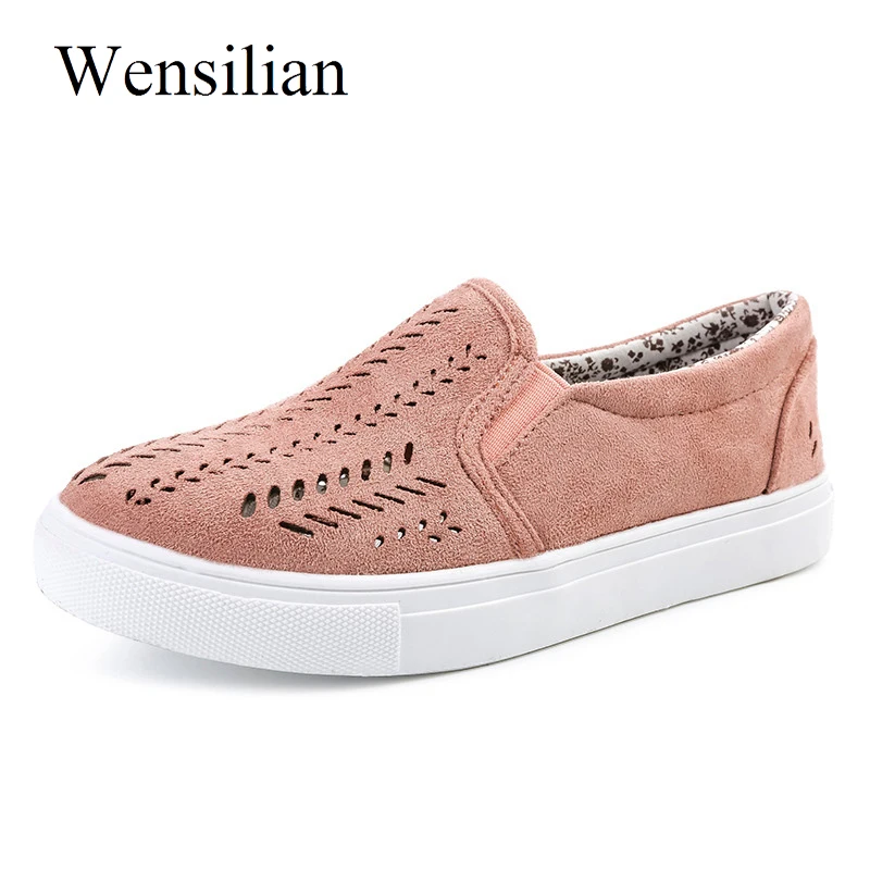 canvas slip on flats
