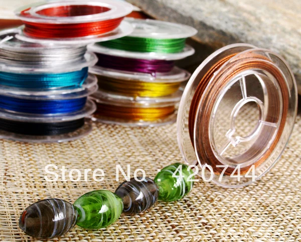 

10 Roll 5M Tiger Tail Beading Wire Cord String 0.38mm HOT