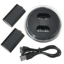 Геймпад usb зарядное устройство для док-станции + 2 перезаряжаемая батарея для контроллера геймпад комплект для зарядки
