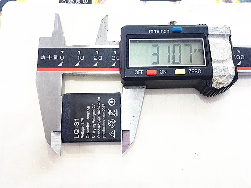 DZ09 Смарт-часы батарея для мобильного телефона 380 мАч батарея для часов