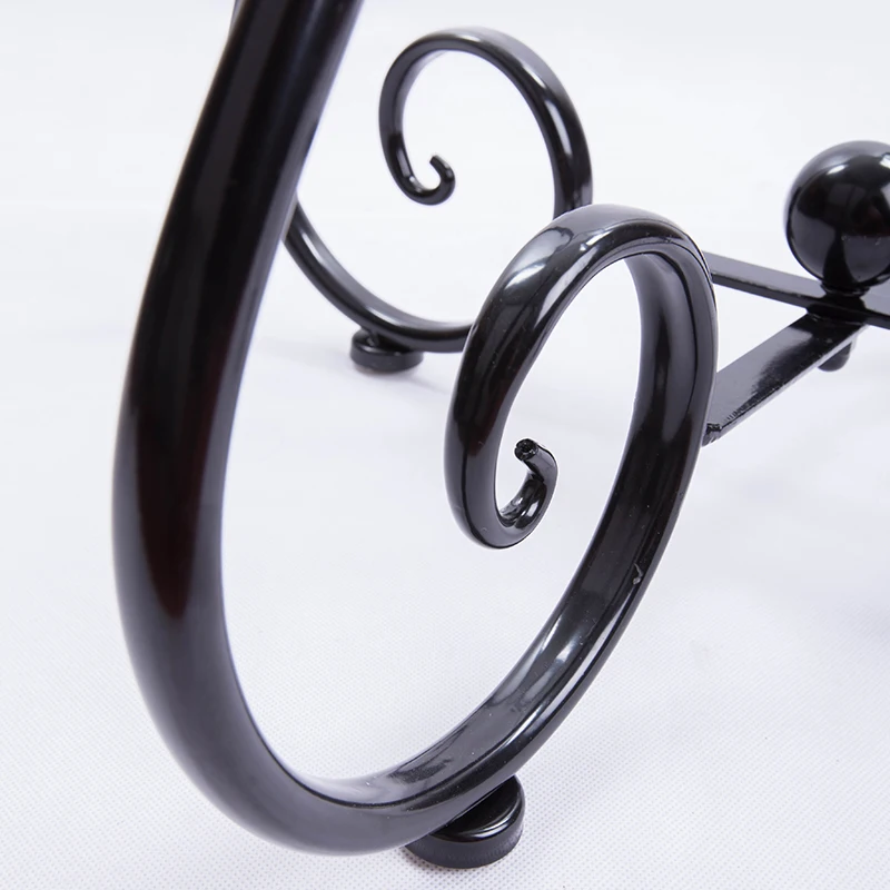 Metal Iron Wood Coffee Table Balcony Leisure Small Round Sofa Corner Small Corner Table