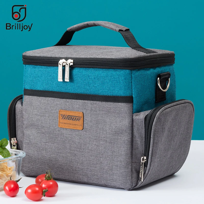 New Oxford cloth aluminum foil Thickening Cooler Bag Ice Pack Insulated Lunch Bag Cold Storage Bags Fresh Food Picnic Container New Oxford cloth aluminum foil Thickening Cooler Bag Ice Pack Insulated Lunch Bag Cold Storage Bags Fresh Food Picnic Container