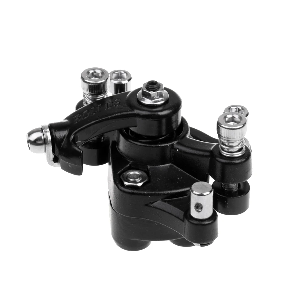 1 Piece Stainless Steel MTB Folding Bike Bicycle Mechanical Disc Brake Cycling Front/Rear Calipers