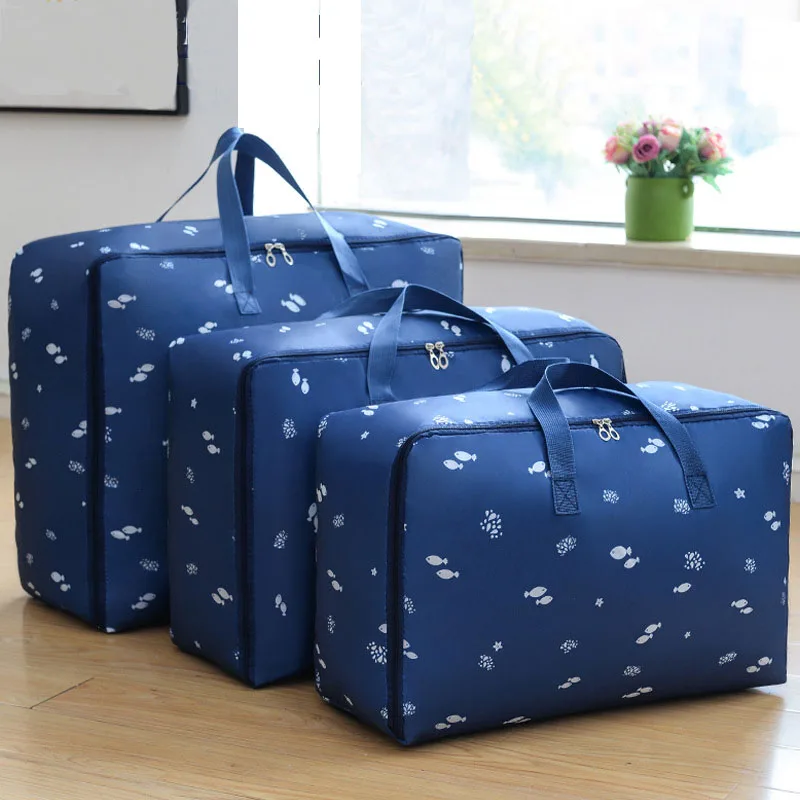 Najtaniej Nowe wodoodporne przenośne torby na ubrania organizator do torby składany organizer do szafy na poduszkę kołdra kocyk do okrywania organizator do torby