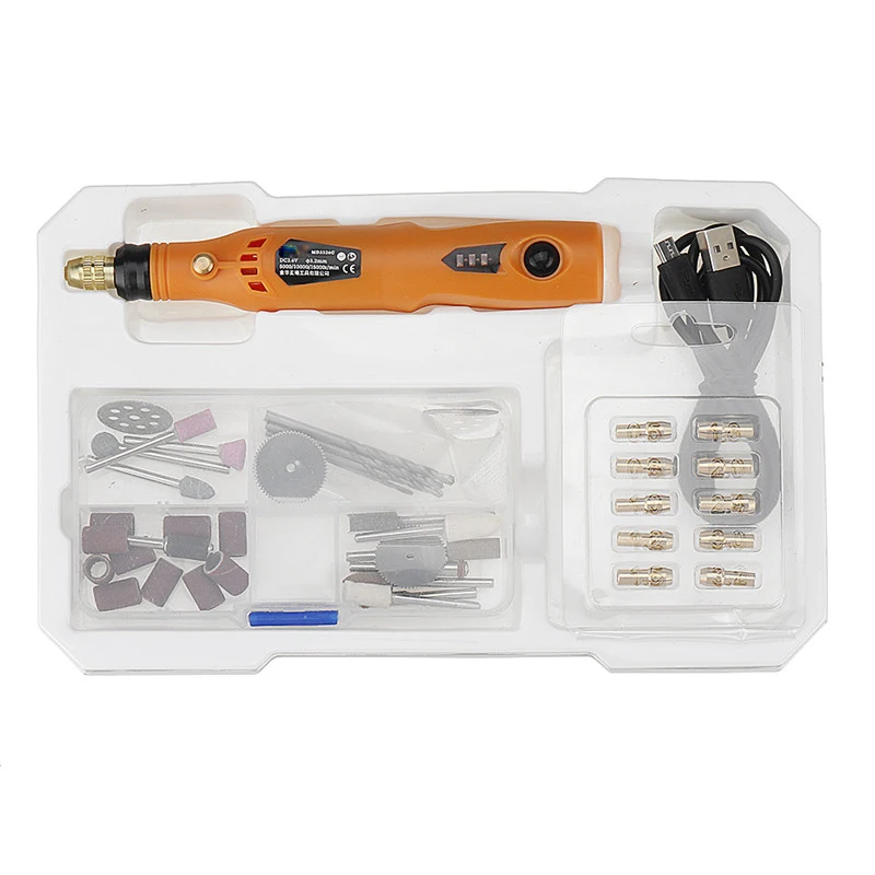 New MD3326C USB Charging Rotary Tool Kit 3.6V