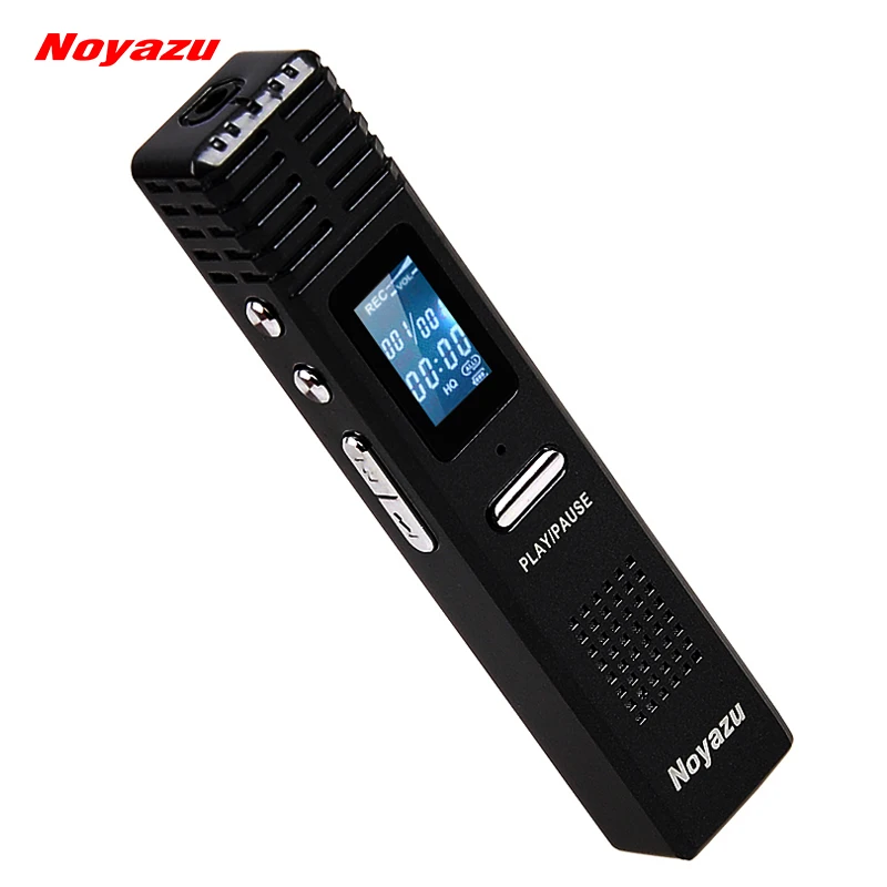 

Noyazu Original X1 8Gb Voice Recorder Voice Activated Recording WAV HQ Digital Audio Recorder Professional Mini Dictaphone espia