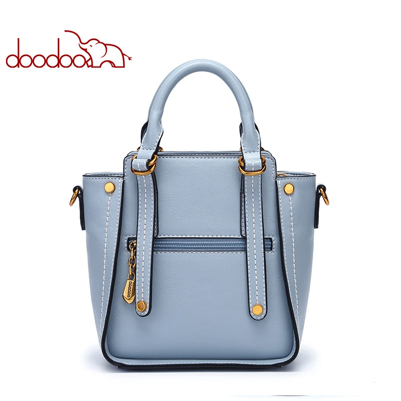 Kopen DOODOO Vrouwen Pu Lederen Handtas Luxe Handtassen Vrouwen Tassen Designer Vrouwelijke Schouder Crossbody Tassen Dames Top handvat Draagtas