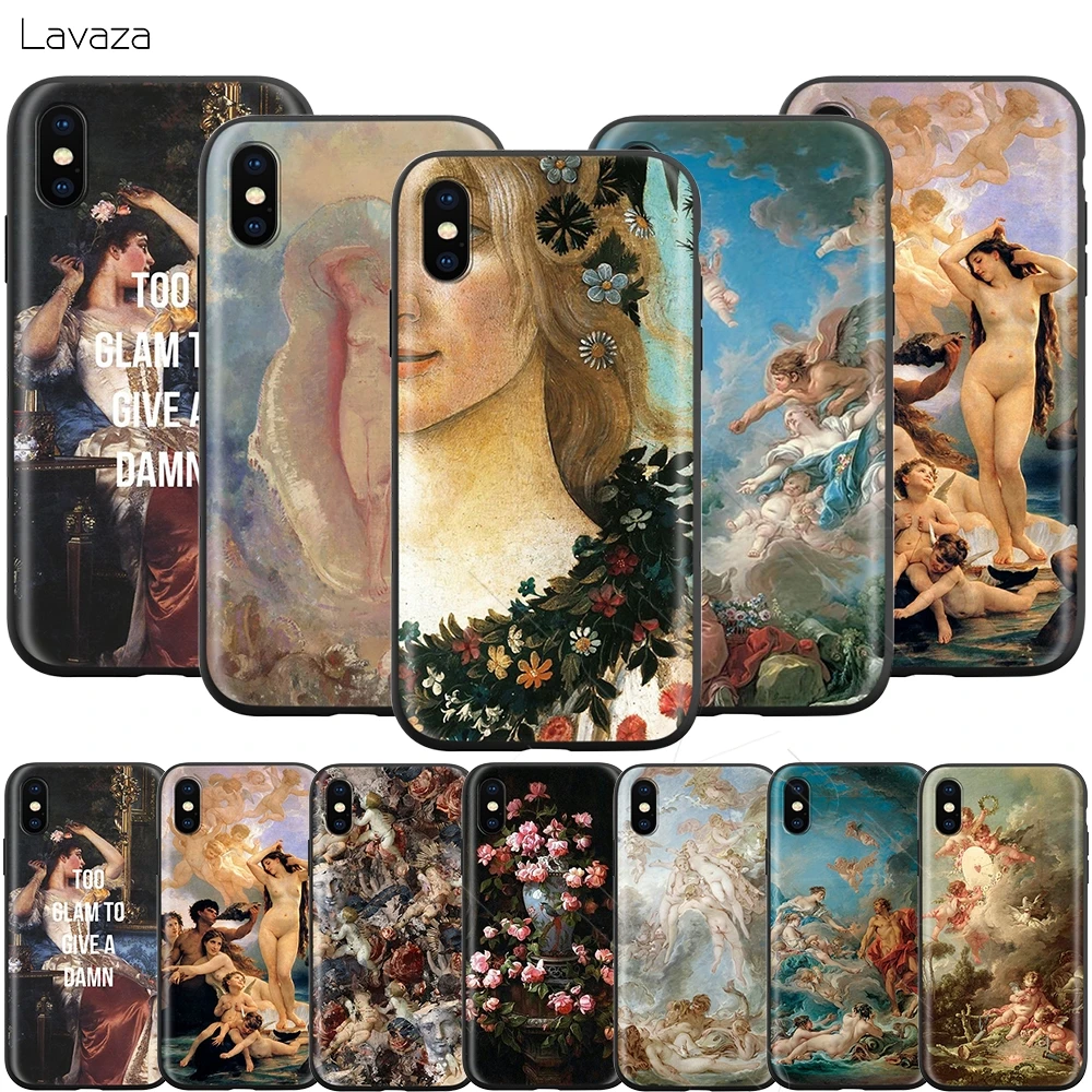 Lavaza художественные картины Рождение Венеры чехол для iPhone 11 Pro XS Max XR X 8 7 6 6S Plus 5 5s se |