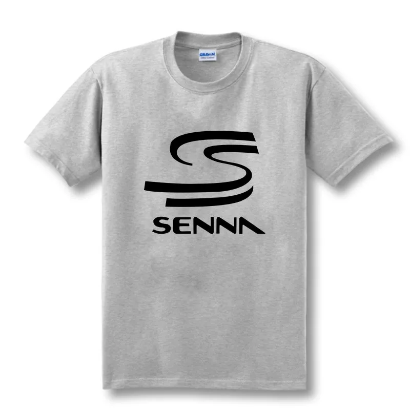 Новинка, брендовая футболка HERO F1 AYRTON SENNA, Мужская футболка, размер S~ 2XL, Повседневная футболка с коротким рукавом, топ,, XS-XXL