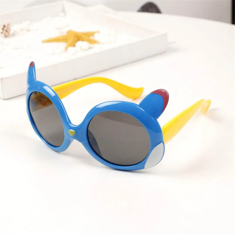 LATASHA поляризованные солнцезащитные очки для детей Для мальчиков, девочек, малышей Новая Детская Солнцезащитные очки Силиконовые мягкие ноги UV400