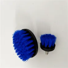 2 шт. щетка для чистки мощность скраб-щетка Чистая щетка используется на электрической дрели для ковер на диван кожа пластик деревянный