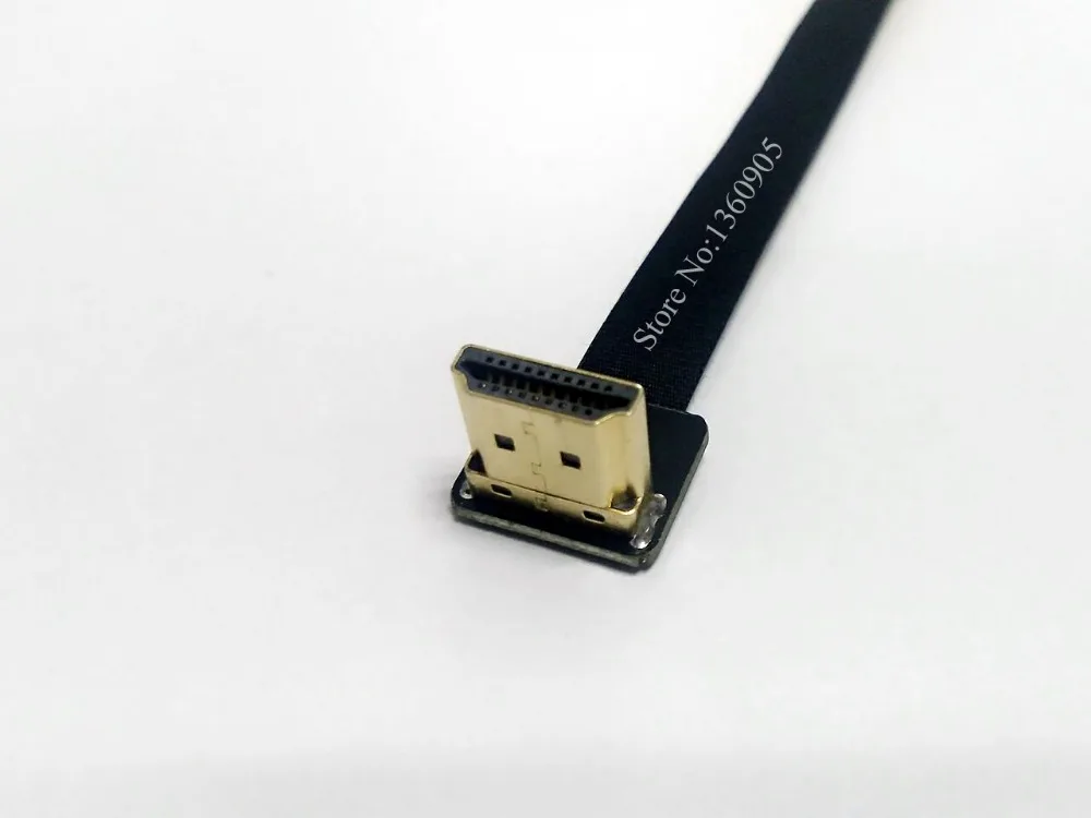 Ультратонкий Мягкий Гибкий плоский кабель 5/10/15/20/30 см HDMI лента FPV тип A прямой