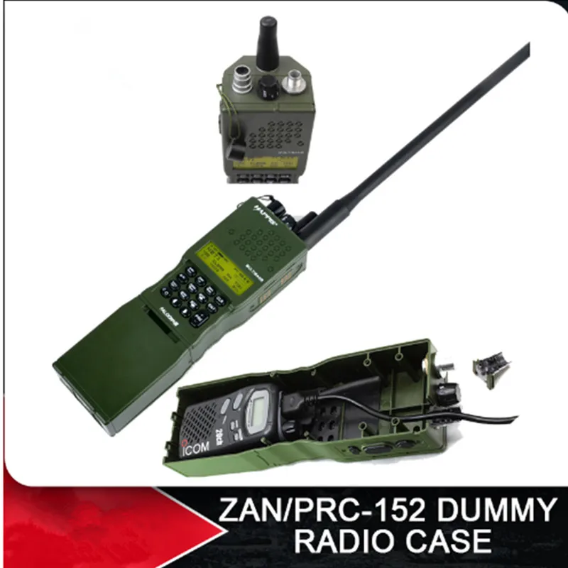 Military Radio Comunicador Case Model Dummy PRC 152 No function Dummy  Airsoft Radio Working for UV 3R Z020|Tactical Headsets & Accessories| -  AliExpress