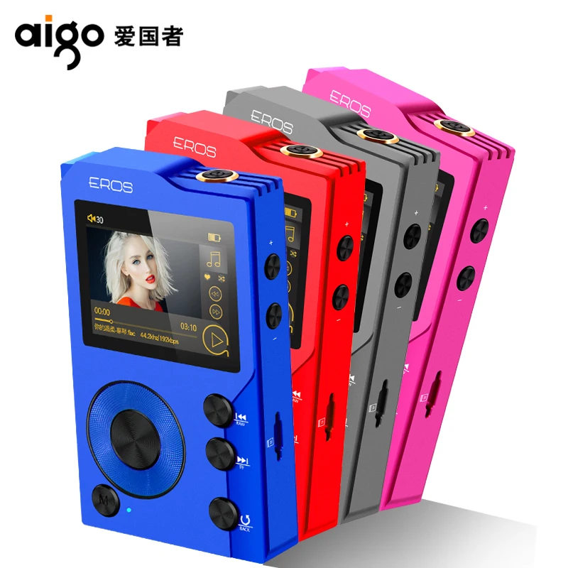 Aigo EROS K Bluetooth 4,0 USB Hifi MP3 плеер без потерь мини HiBilink декодирование DSD беспроводной DAC AXU аудио музыкальный плеер