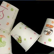 Одноразовая бумажная кофейная чашка, держатель для горячих напитков бумажная чашка