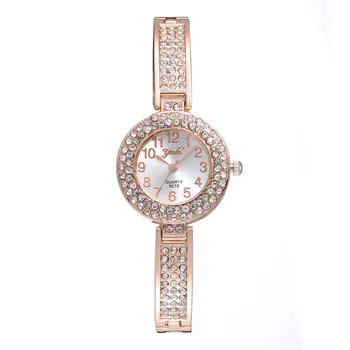 

Women's Individual Alloy Quartz Watch Women's Full Diamond Luxury Watchwomen watches Dress watch Party decoration gifts Female