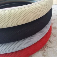 2016 New Universal braid on the steering wheel Sew Microfiber car steering wheel cover to cover