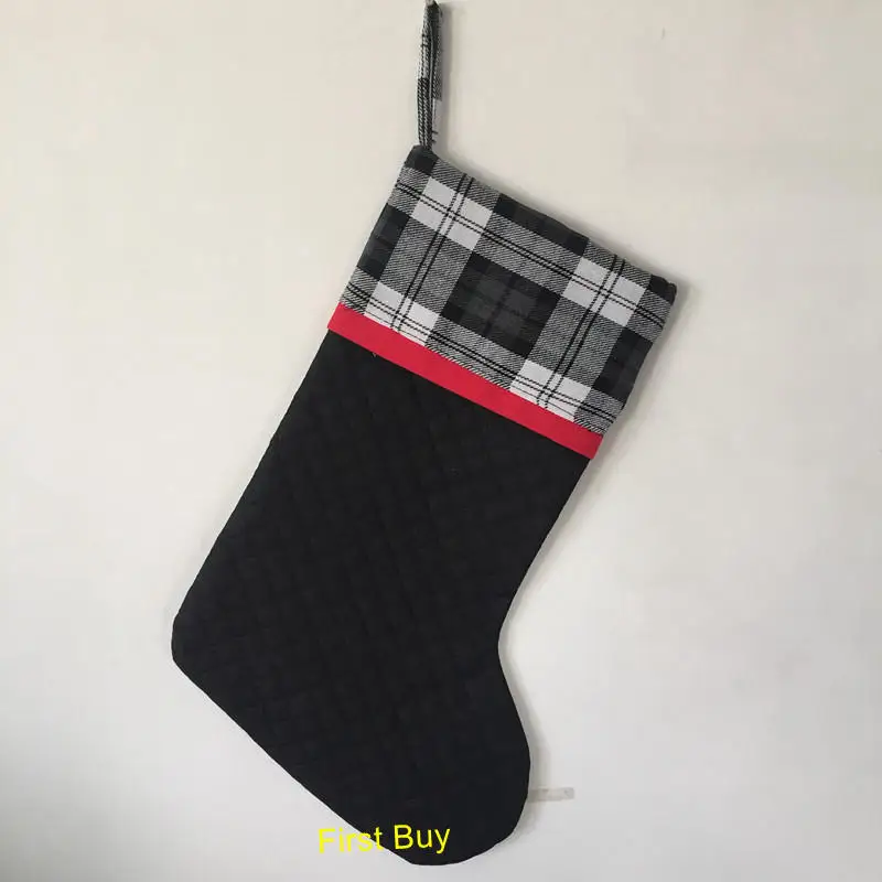 Christmas quilt stocking (4)