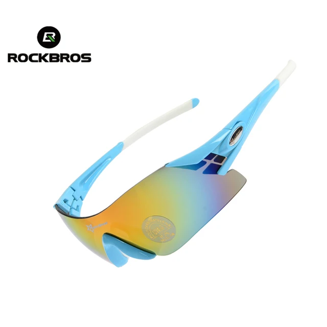 US $6.45 ROCKBROS Cycling Eyewear Glasses Men Sports Sunglasses UV400 Road MTB Mountain Bike Bicycle Glasses