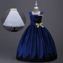 Длинные подростковые платья без рукавов для вечеринок; цвет черный, кружевной, зеленый, желтый, красный, синий; атласное платье для выпускного бального платья с подъюбником для девочек