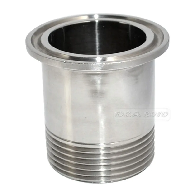 Megaron 1 1/4 &quotDN32 нержавеющая сталь SS316 Санитарно мужской резьбовой наконечник OD 50 5