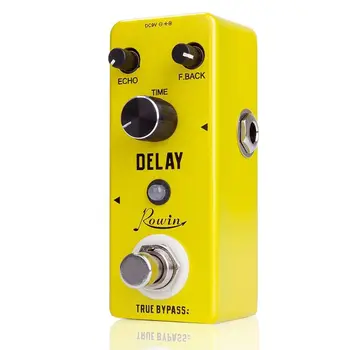 

ROWIN LEF - 314 Guitar Effects Classical Delay Analog Guitar Effects Pedal True Bypass Design Guitar Pure Analog Delay Effec