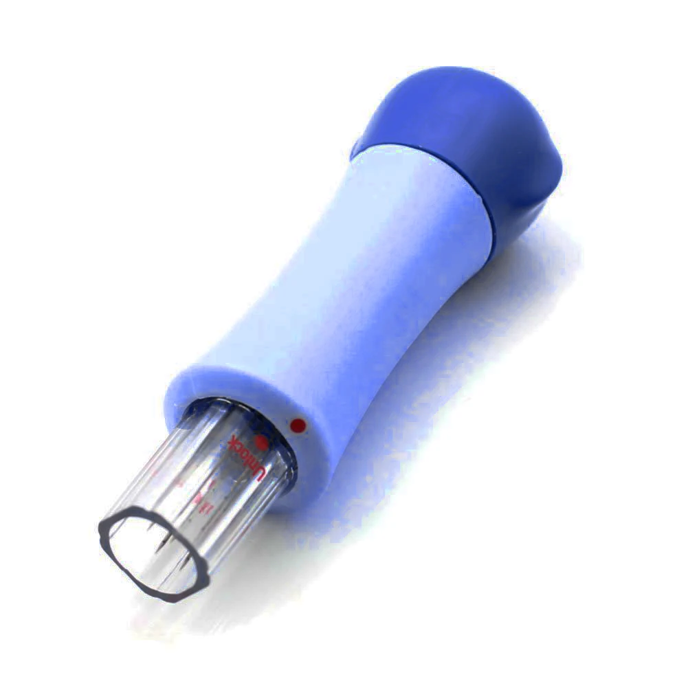 

1PC Blue Needle Wool Felting Handle Holder With 7 Needles Wool Needle Felting Tools