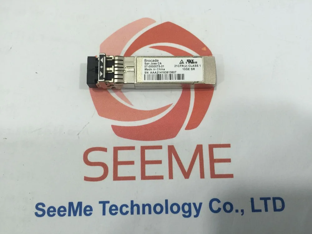 Brocade 57-0000075-01 SFP+ 10GE SR 10G optical module photo