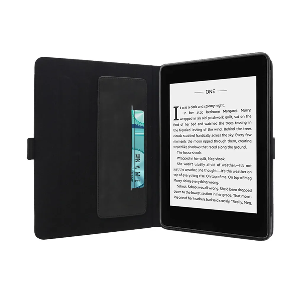 ZGPAX чехол для Amazon Kindle Paperwhite 4 Смарт Стенд Ультра Тонкий Смарт кожаный чехол-футляр на магните стойки для планшета z70